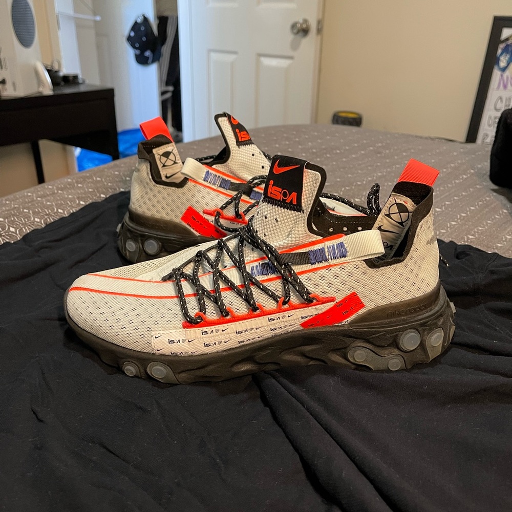 Nike React Runner Ispa Ghost Aqua Total Crimson - image 5